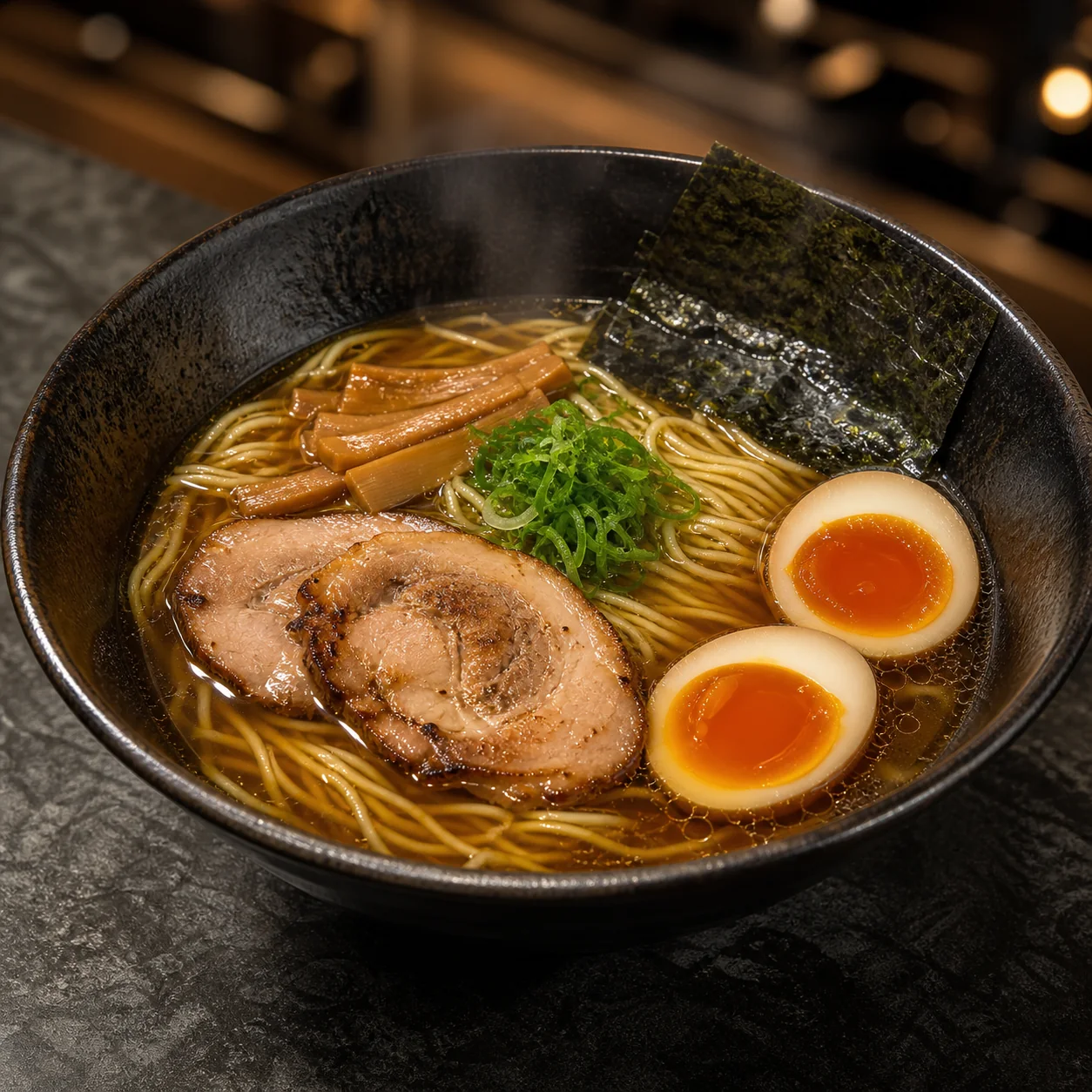 味玉醤油らぁ麺